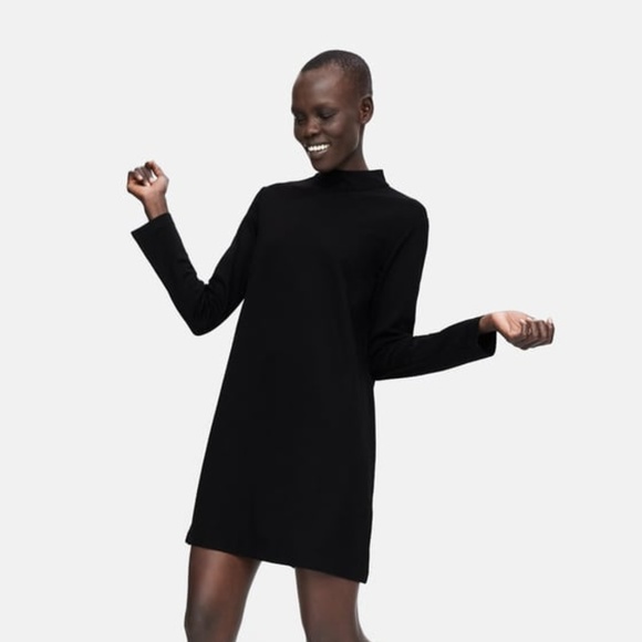 Zara mock neck dress Clearance